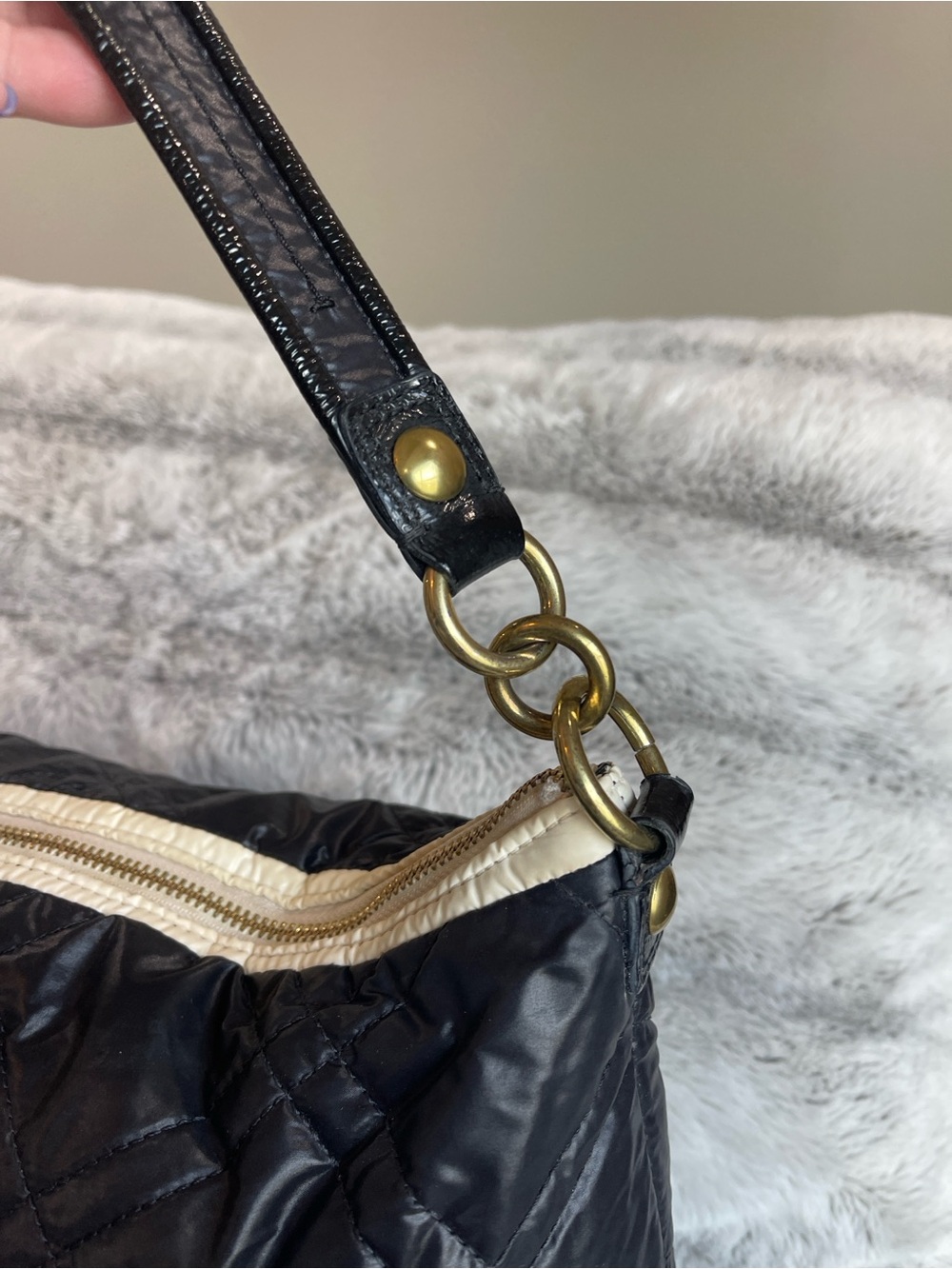 COACH SKI BUNNY HOBO SHOULDER BAG - Picture 3 of 8